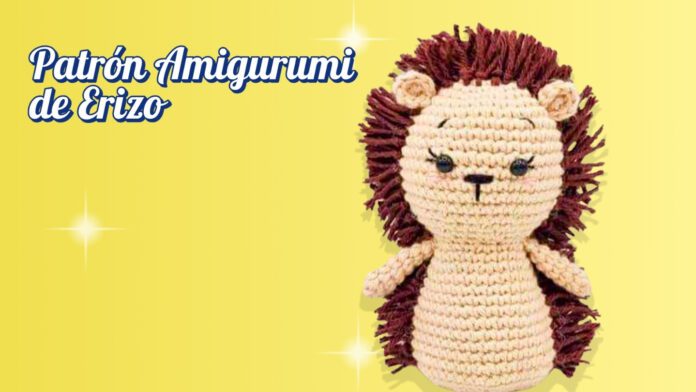 Lindo Patrón Amigurumi de Erizo