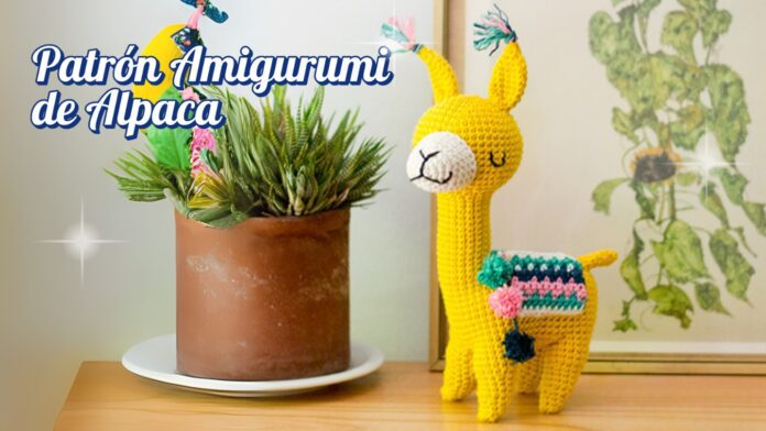 Patrón Amigurumi de Alpaca