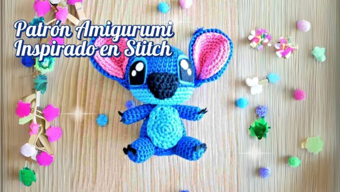 Patrón Amigurumi inspirado en Stitch