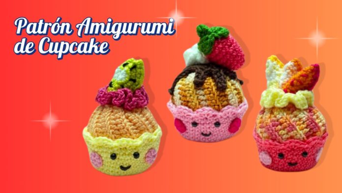 Patrón Amigurumi de Cupcake