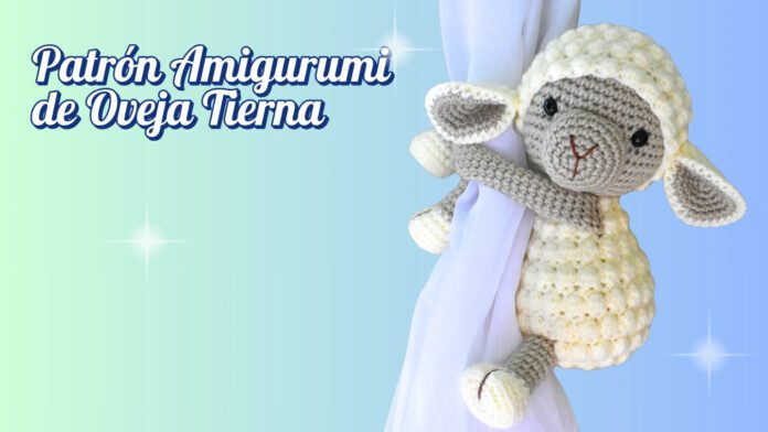 Patrón Amigurumi de Oveja Tierna