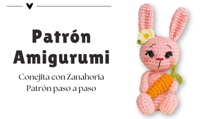 Adorable-patrón-amigurumi-de-conejita-con-zanahoria (1)